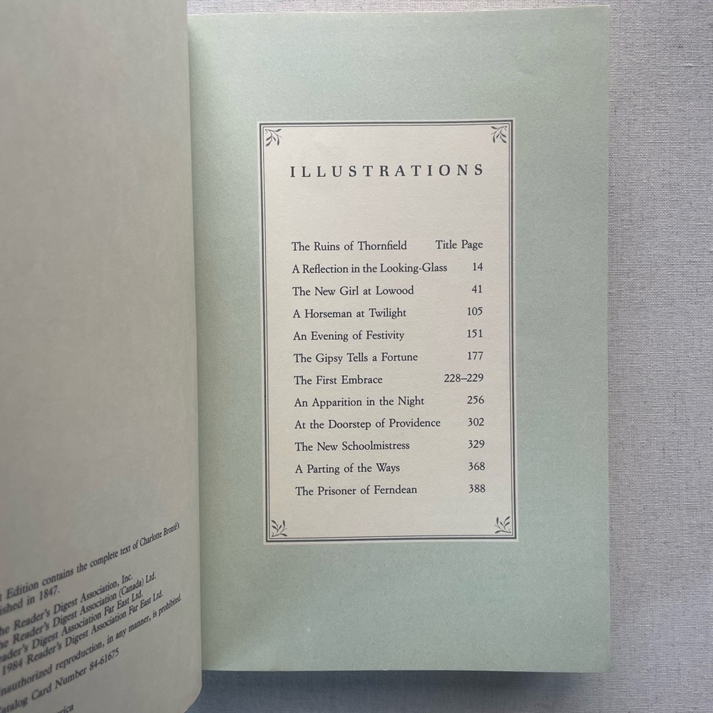 Jane Eyre by Charlotte Bronte Vintage Hardcover Book 1984 - Picture 5 of 14